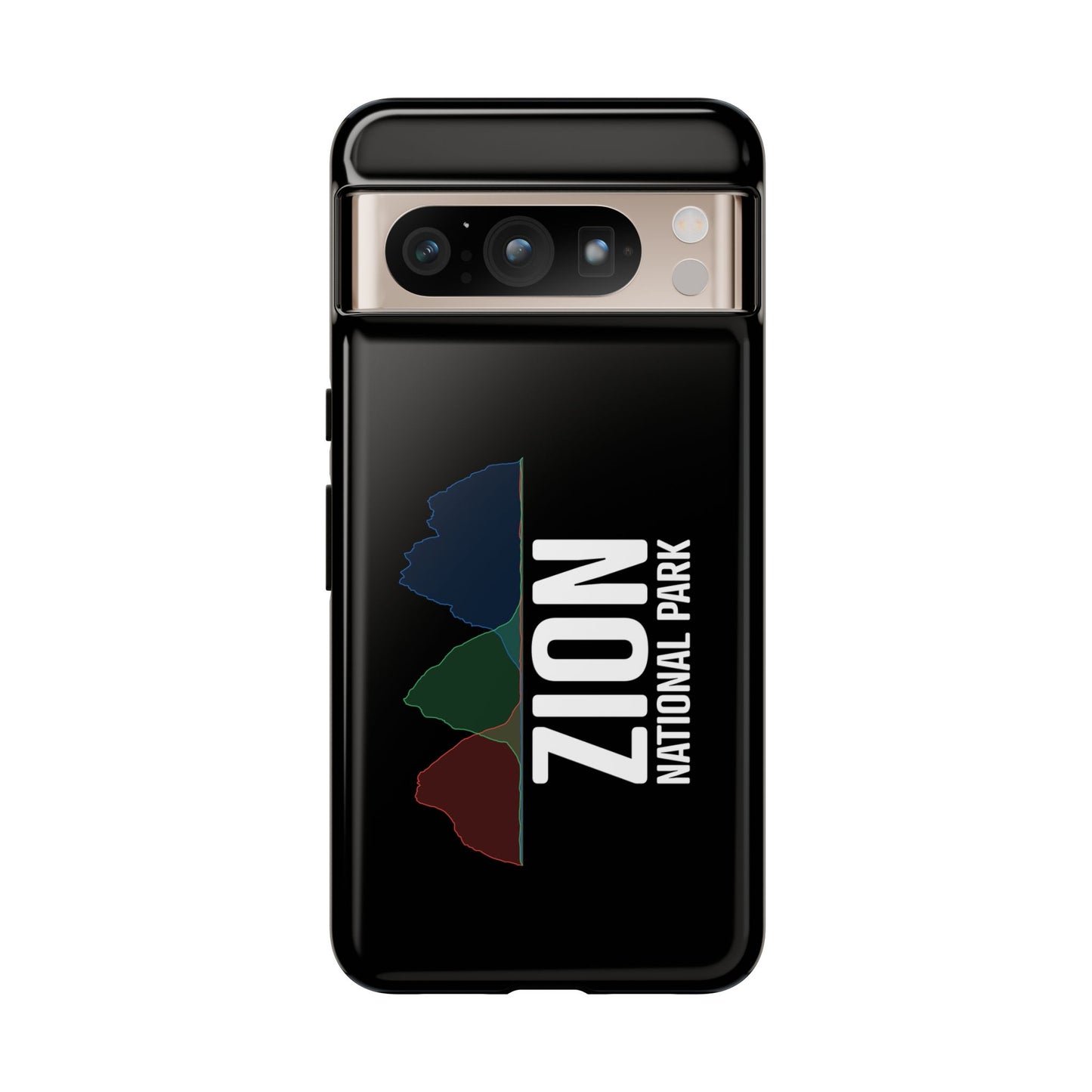 Zion National Park Phone Case - Histogram Design