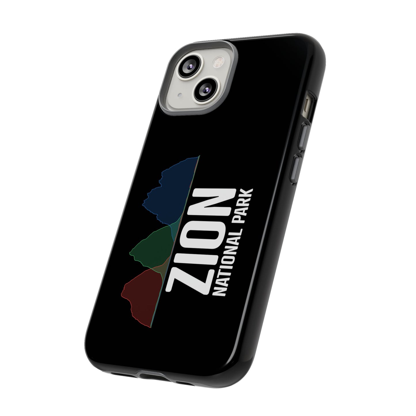 Zion National Park Phone Case - Histogram Design