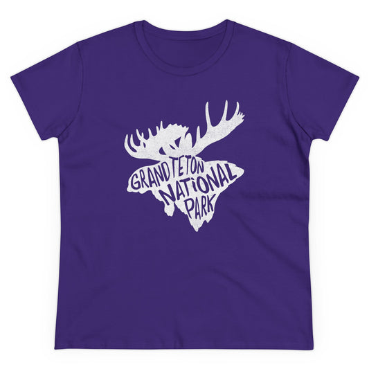 Grand Teton National Park Women's T-Shirt - Moose