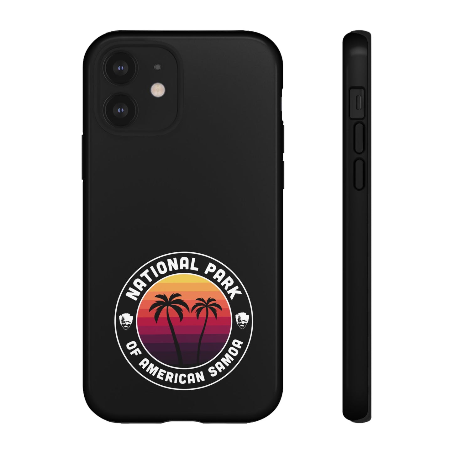 National Park of American Samoa Phone Case - Round Emblem Design