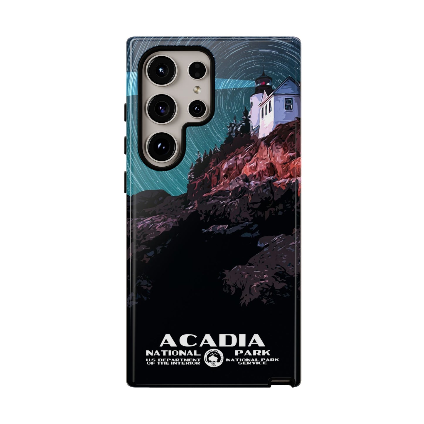 Acadia National Park Phone Case - WPA Style