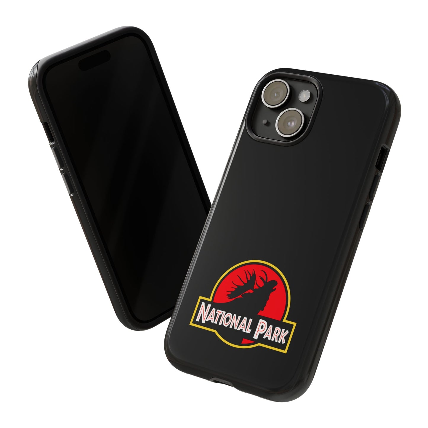 Moose National Park Phone Case - Parody Logo