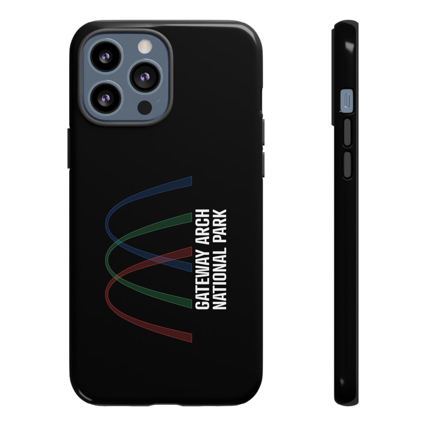 Gateway Arch National Park Phone Case - Histogram Design