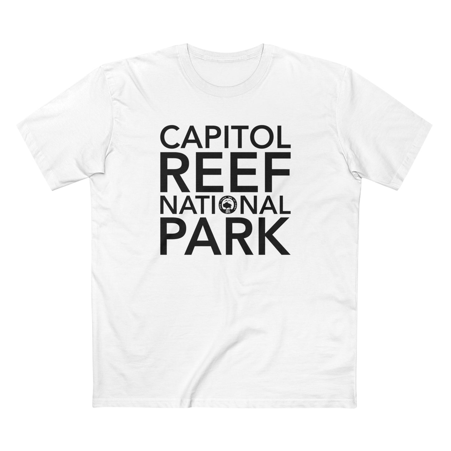 Capitol Reef National Park T-Shirt Block Text