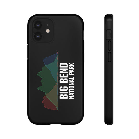 Big Bend National Park Phone Case - Histogram Design