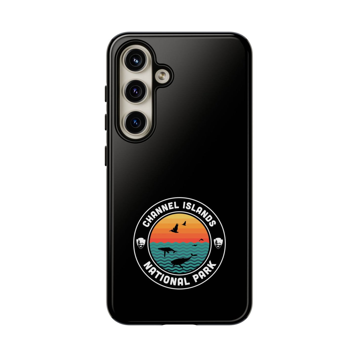 Channel Islands National Park Phone Case - Round Emblem Design