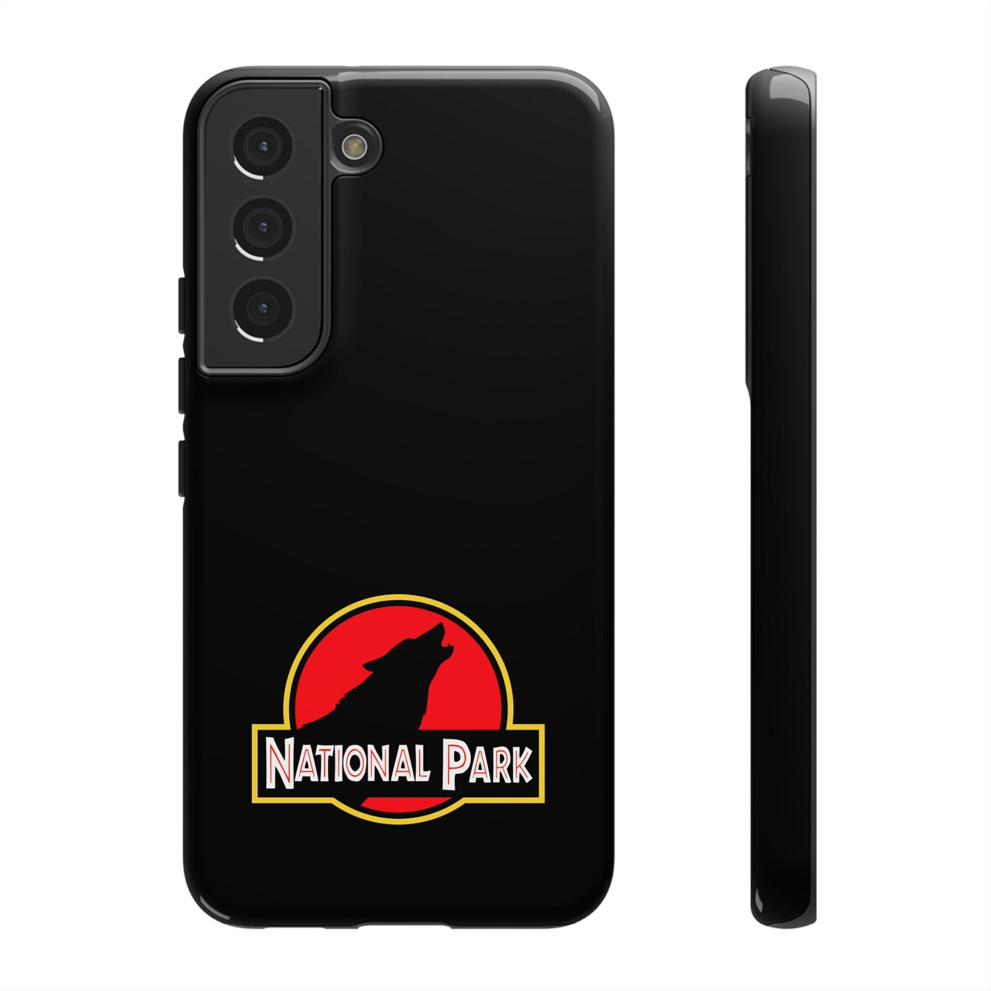 Wolf National Park Phone Case - Parody Logo