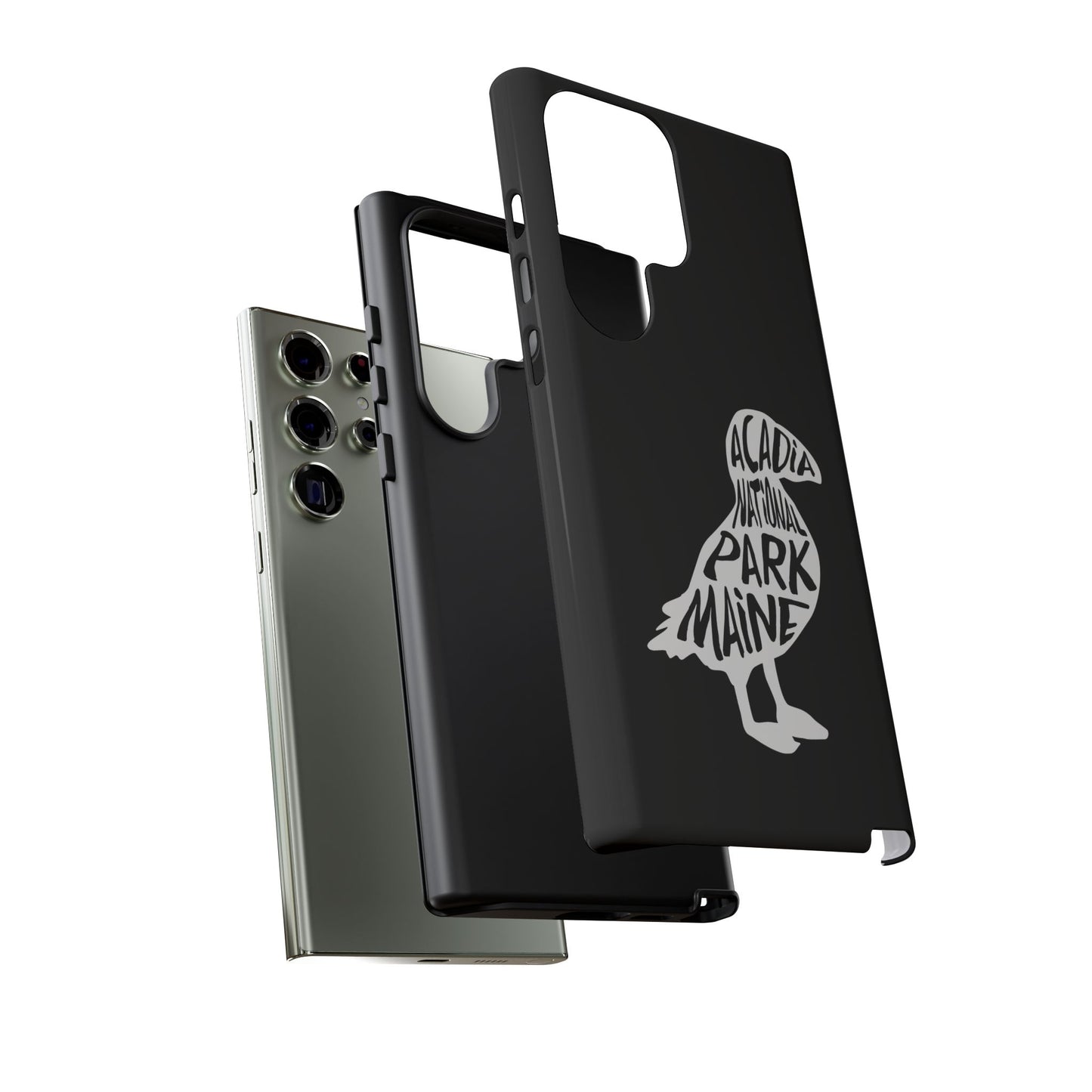 Acadia National Park Phone Case - Puffin Design