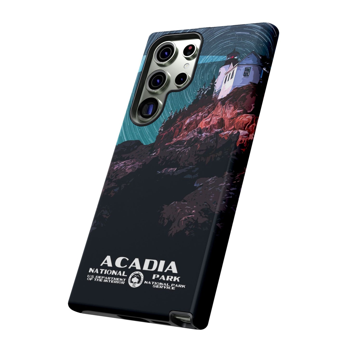 Acadia National Park Phone Case - WPA Style