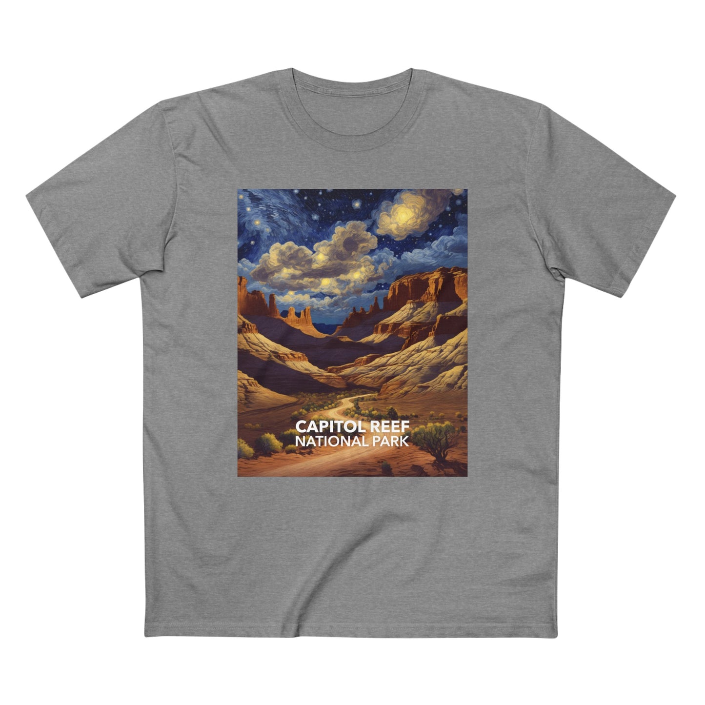 Capitol Reef National Park T-Shirt - The Starry Night