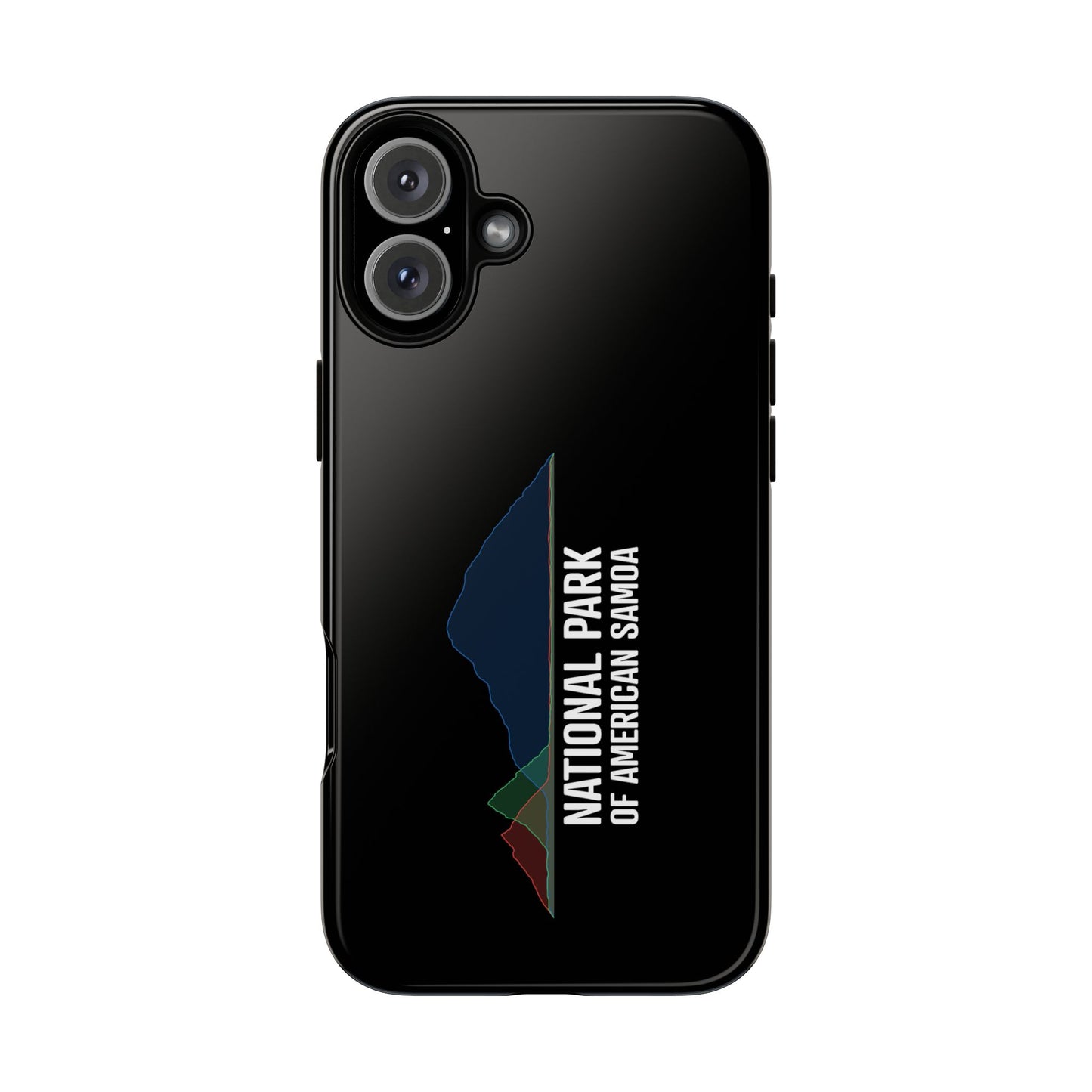 National Park of American Samoa Phone Case - Histogram Design