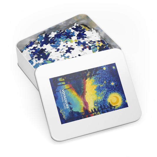 Voyageurs National Park Jigsaw Puzzle - The Starry Night