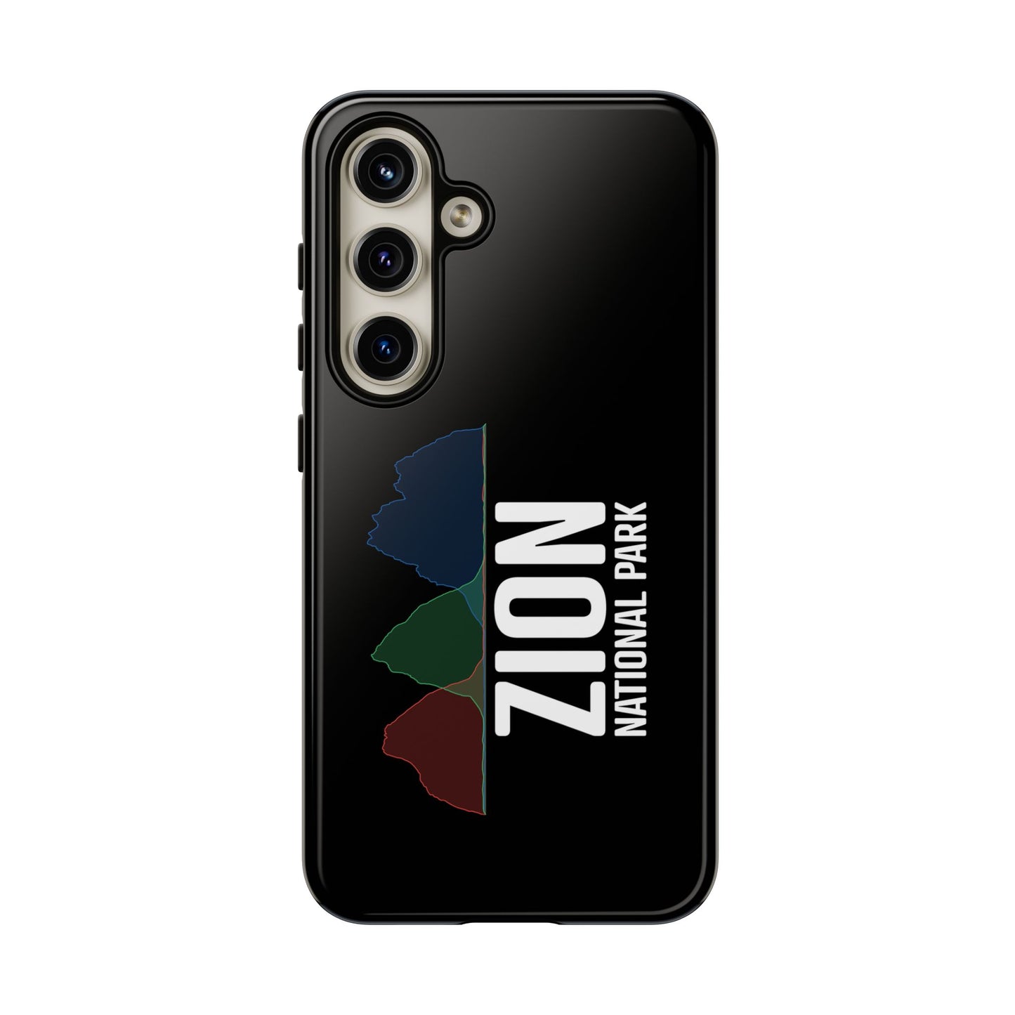 Zion National Park Phone Case - Histogram Design