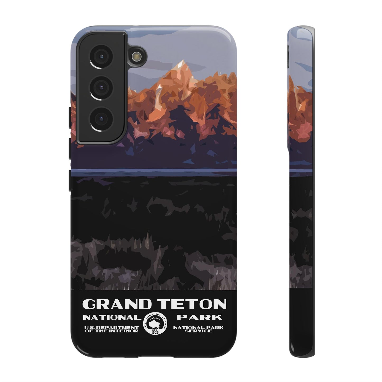 Grand Teton National Park Phone Case - WPA Style