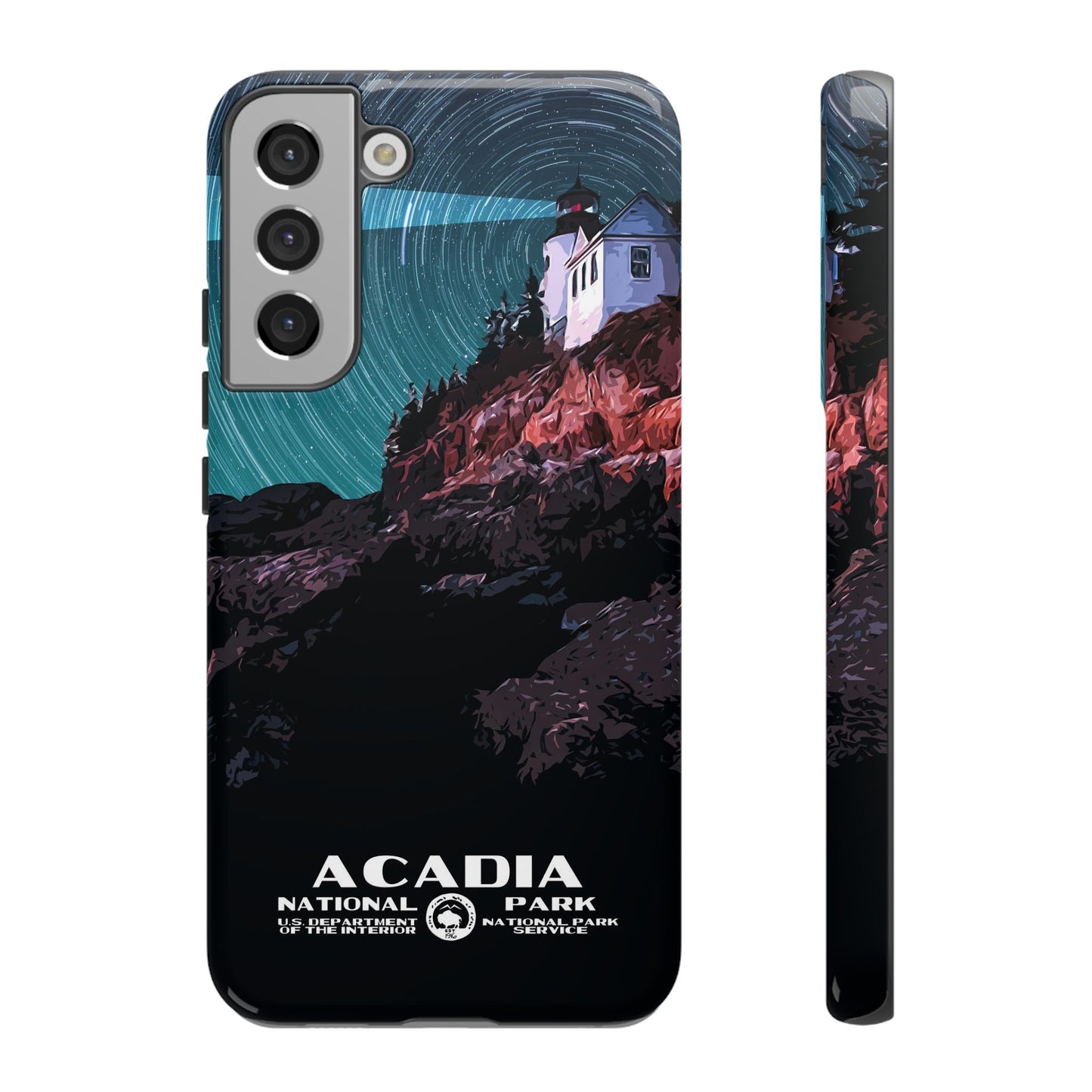 Acadia National Park Phone Case - WPA Style