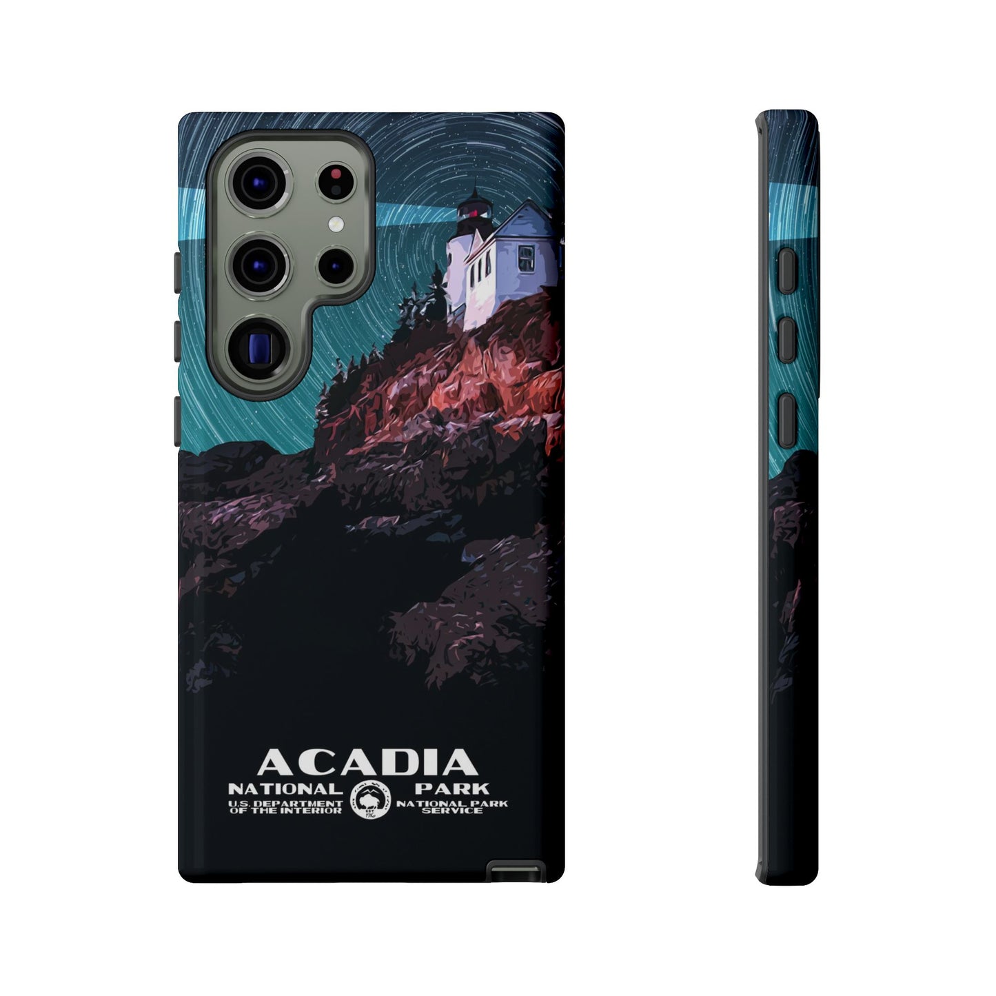 Acadia National Park Phone Case - WPA Style