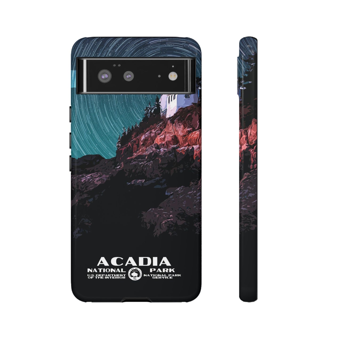 Acadia National Park Phone Case - WPA Style