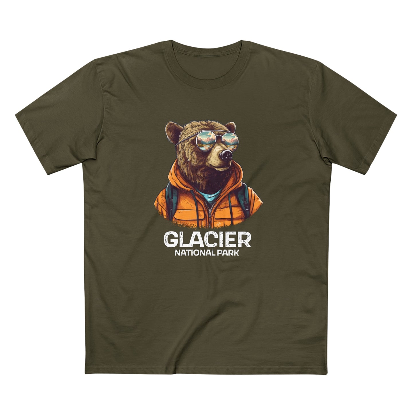 Glacier National Park T-Shirt - Grizzly Bear