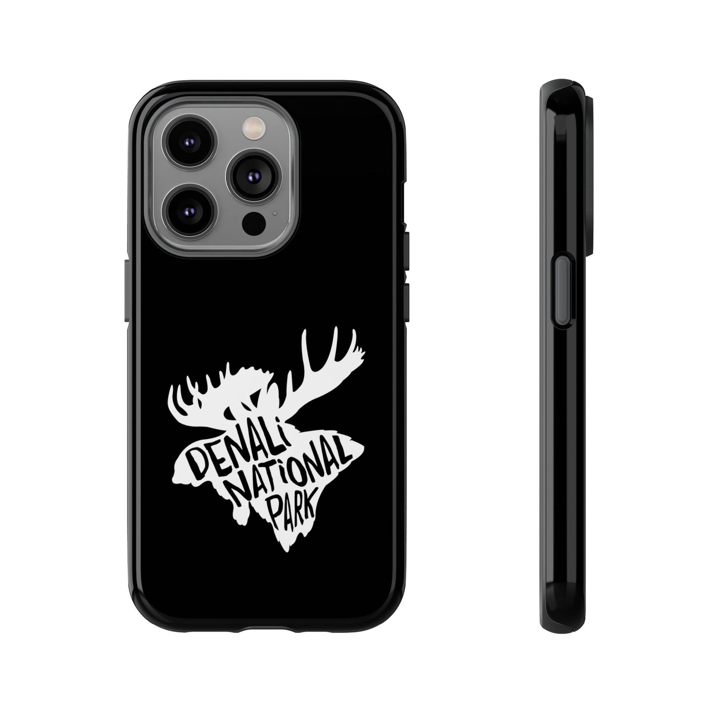 Denali National Park Phone Case - Moose Design