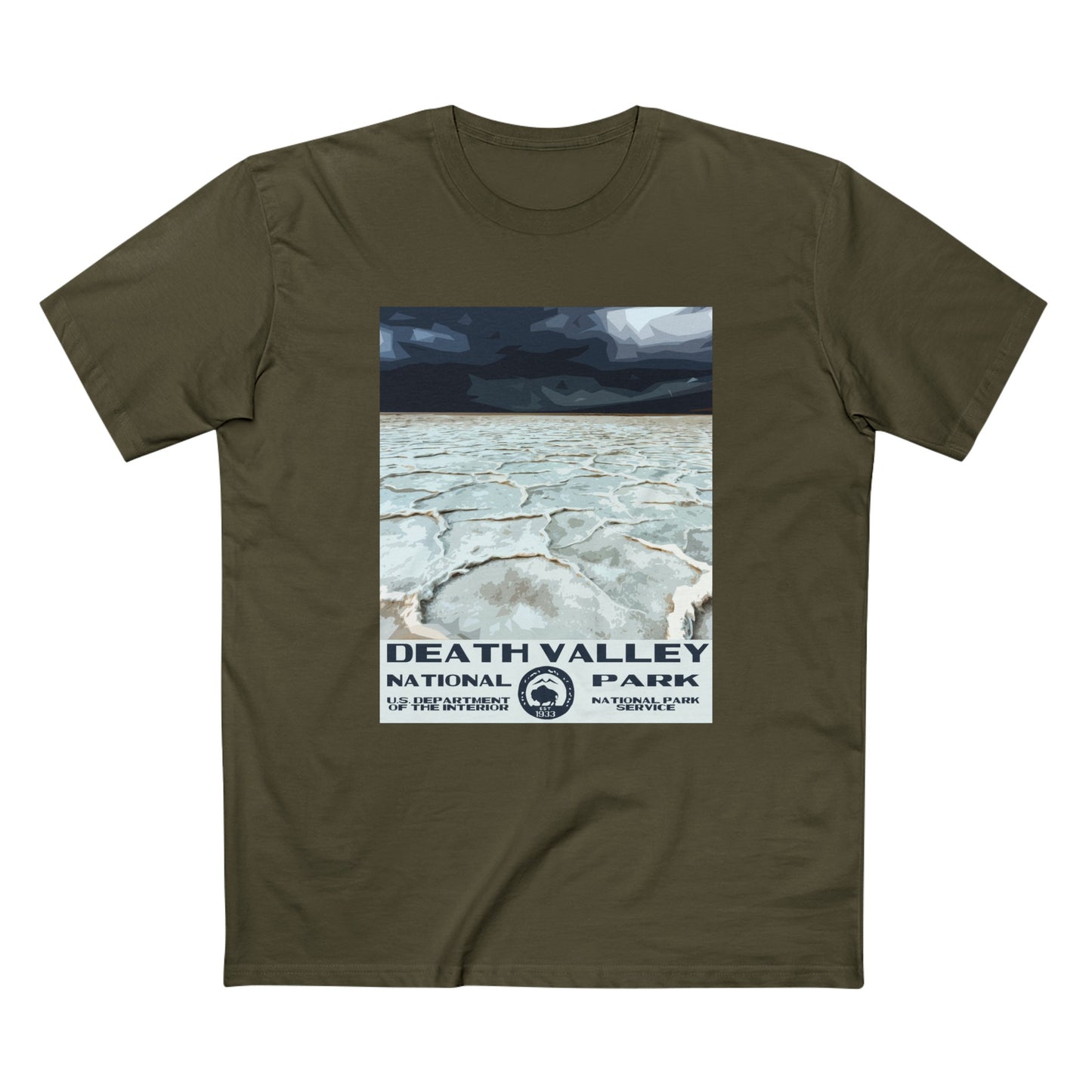 Death Valley National Park T-Shirt - Badwater Basin WPA