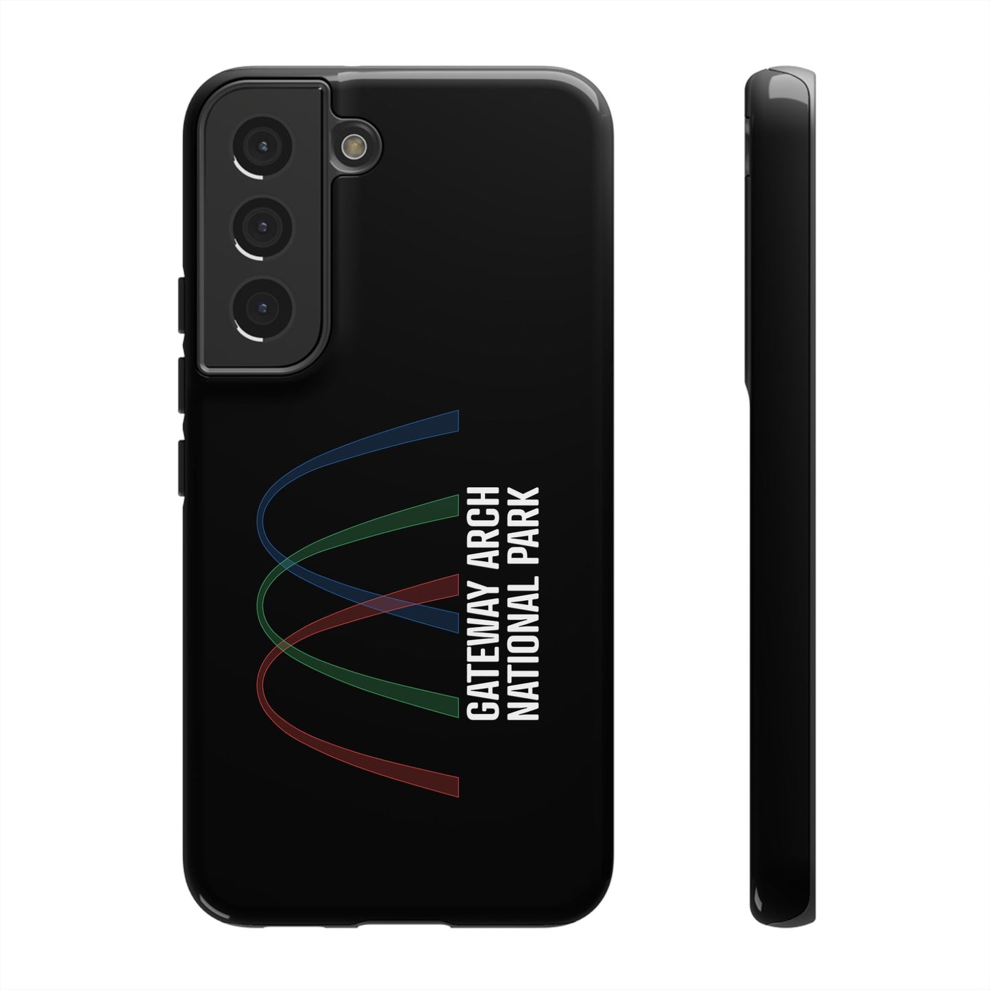 Gateway Arch National Park Phone Case - Histogram Design