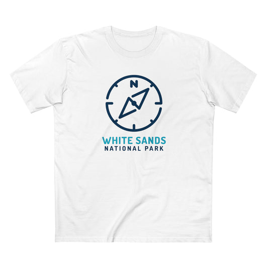 White Sands National Park T-Shirt Compass Design