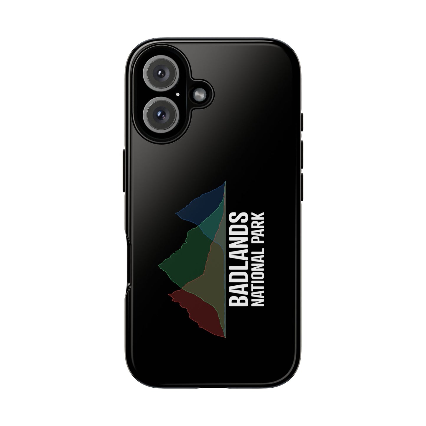 Badlands National Park Phone Case - Histogram Design