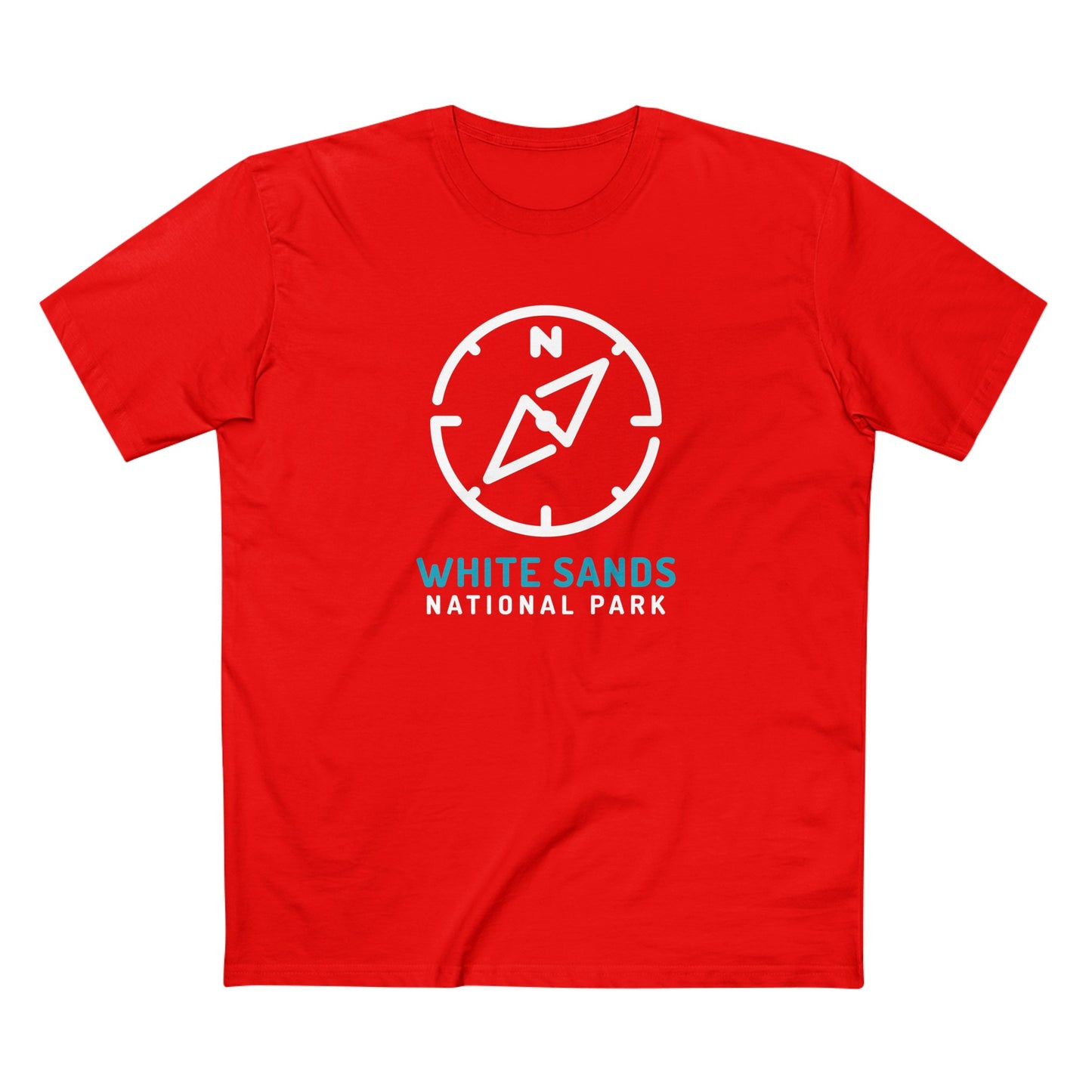 White Sands National Park T-Shirt Compass Design