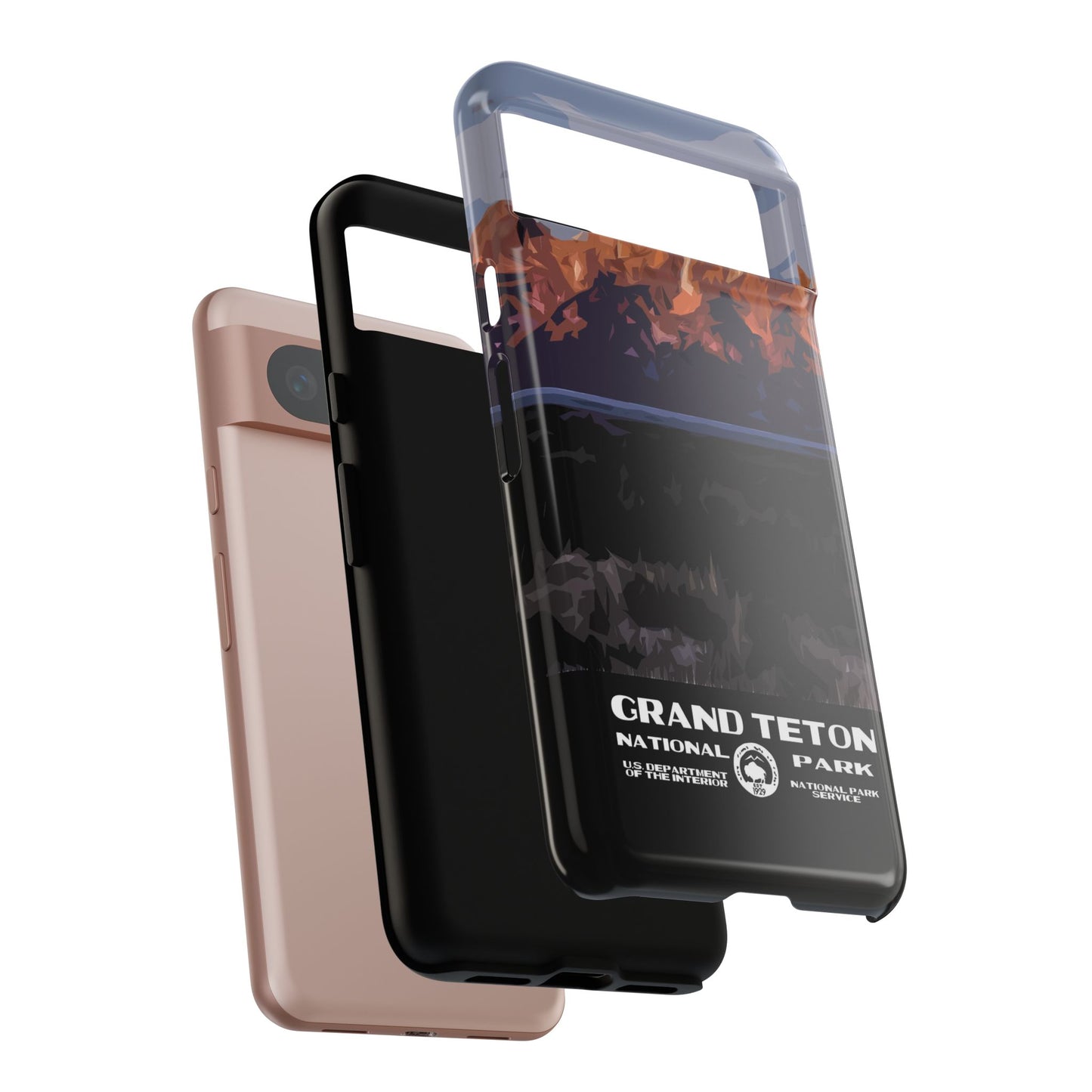 Grand Teton National Park Phone Case - WPA Style