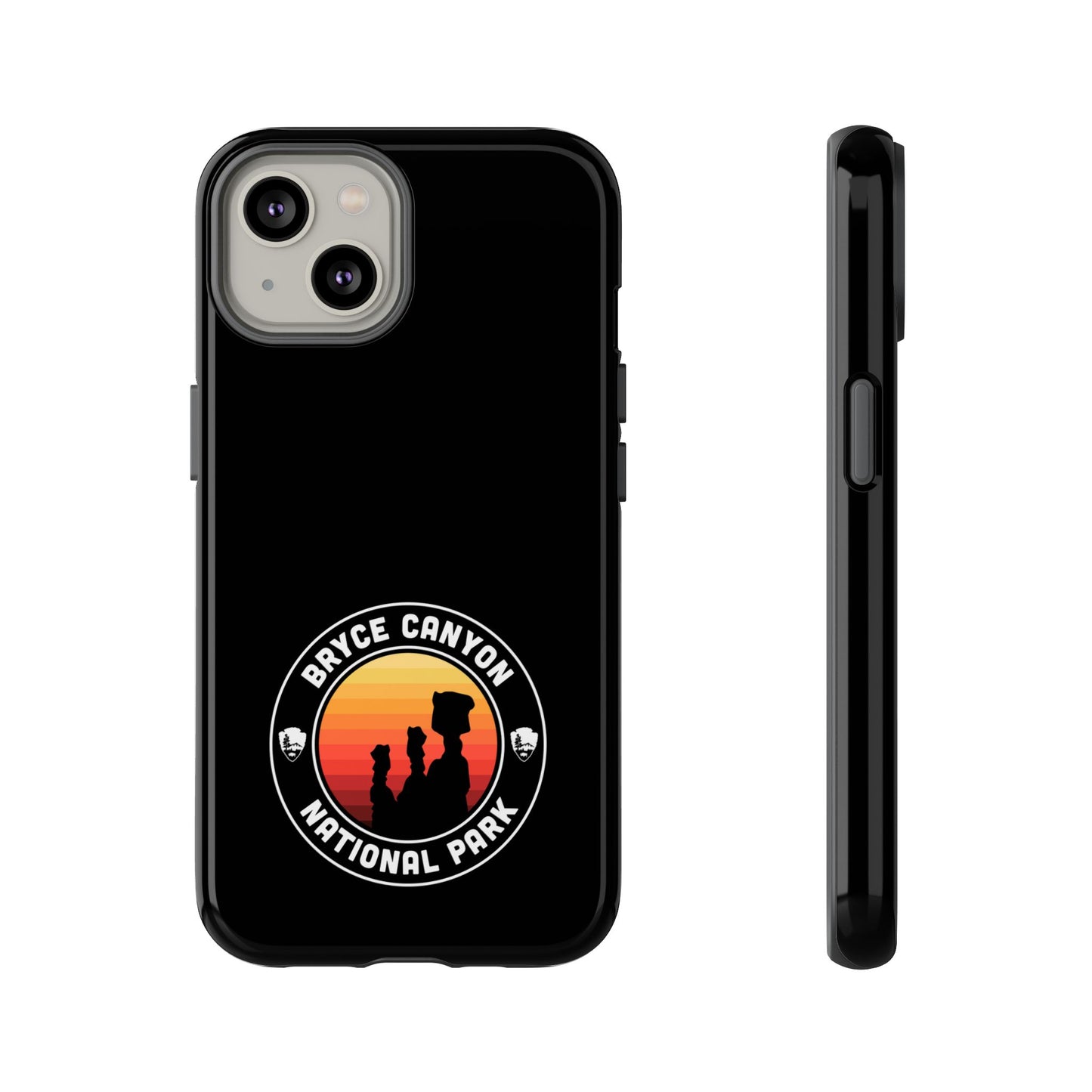 Bryce Canyon National Park Phone Case - Round Emblem Design