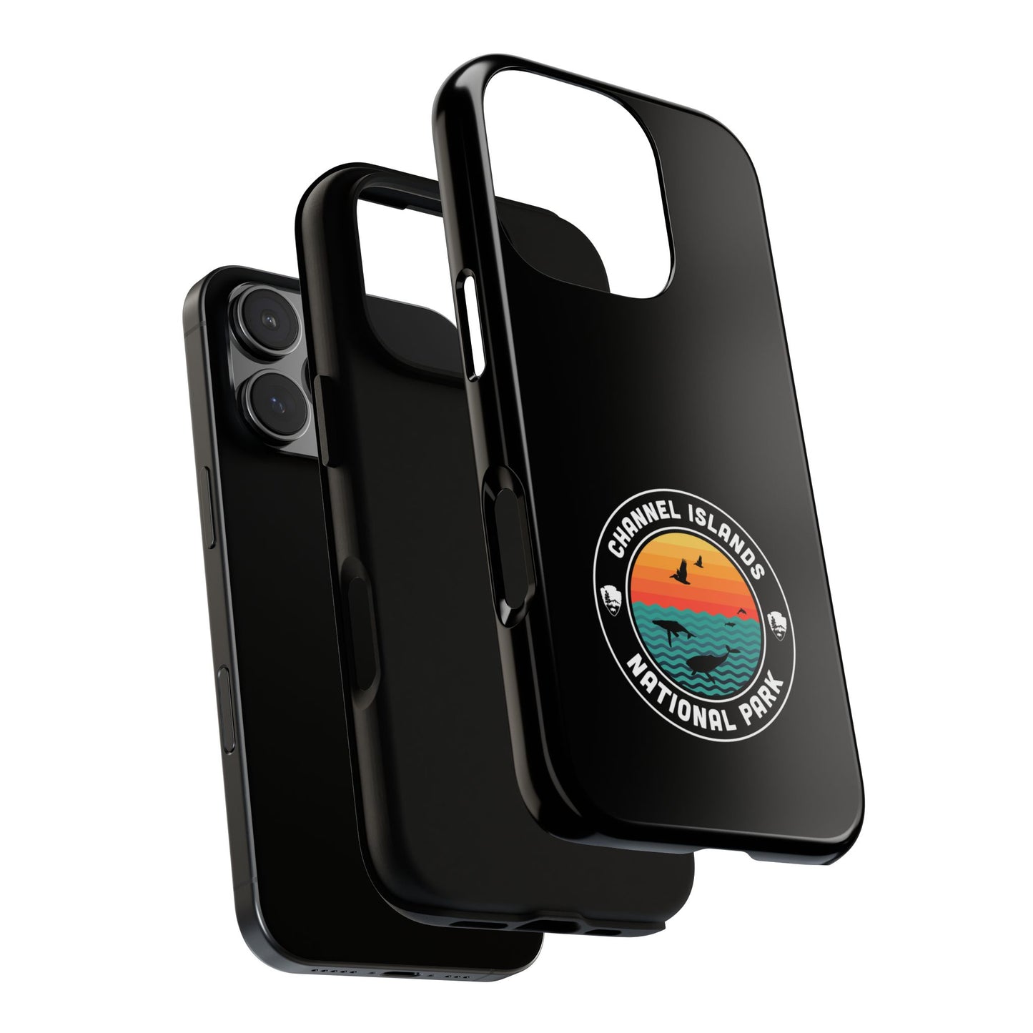 Channel Islands National Park Phone Case - Round Emblem Design