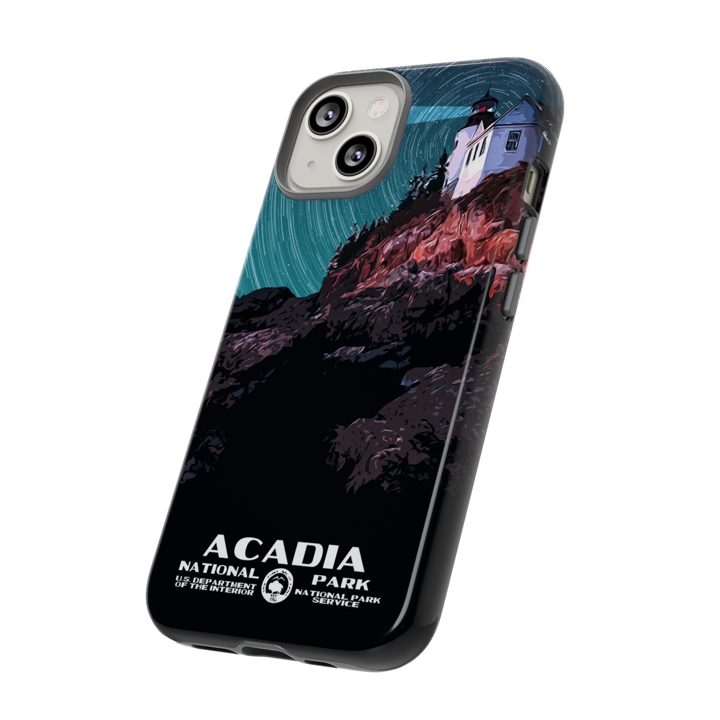 Acadia National Park Phone Case - WPA Style