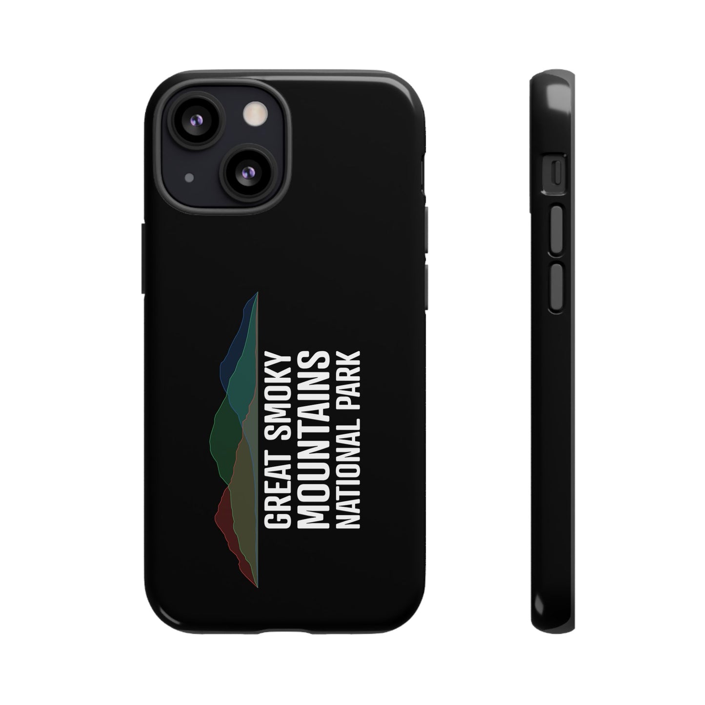 Great Smoky Mountains National Park Phone Case - Histogram Design