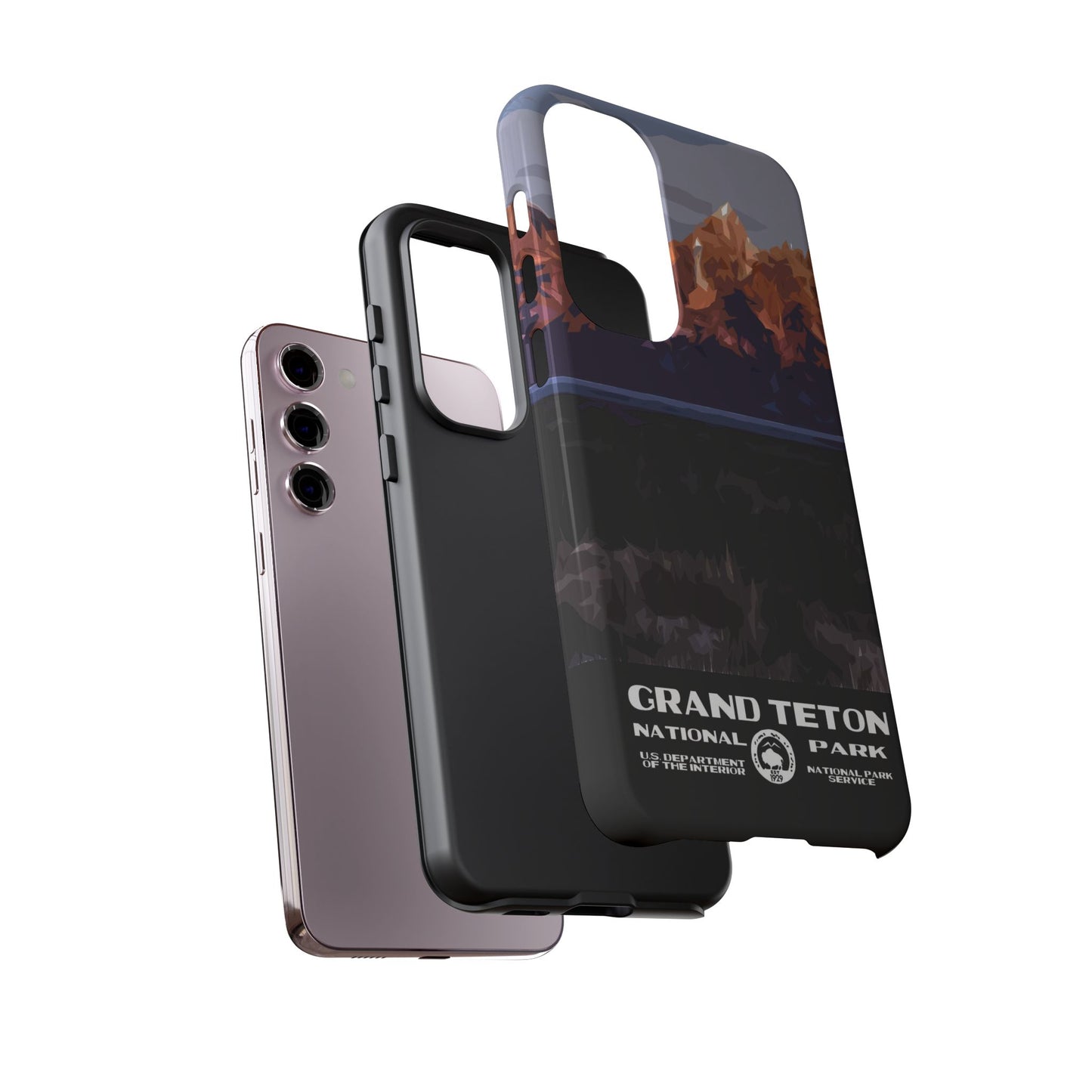 Grand Teton National Park Phone Case - WPA Style