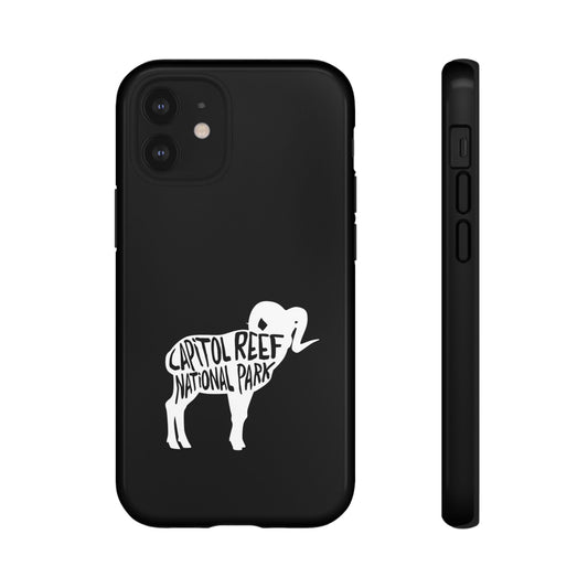 Capitol Reef National Park Phone Case - Bighorn Sheep Design