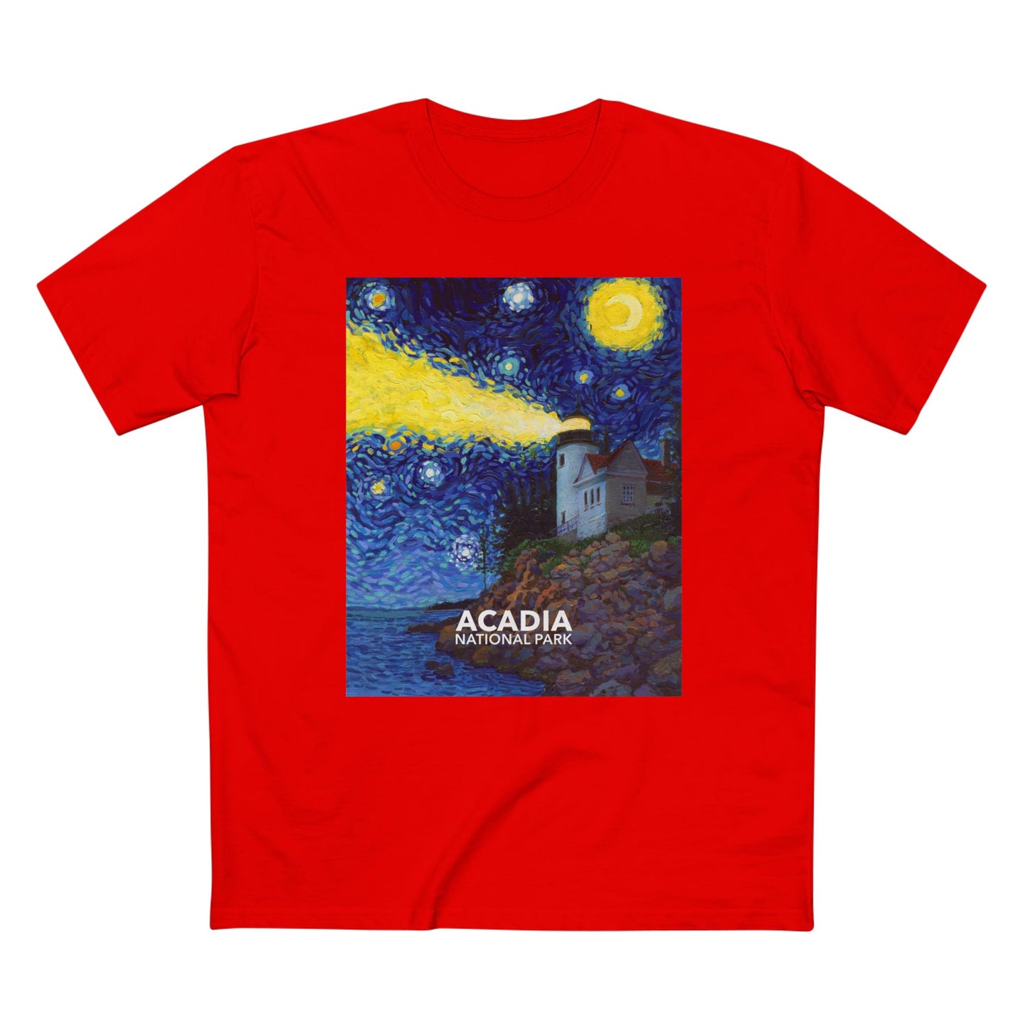 Acadia National Park T-Shirt - Starry Night