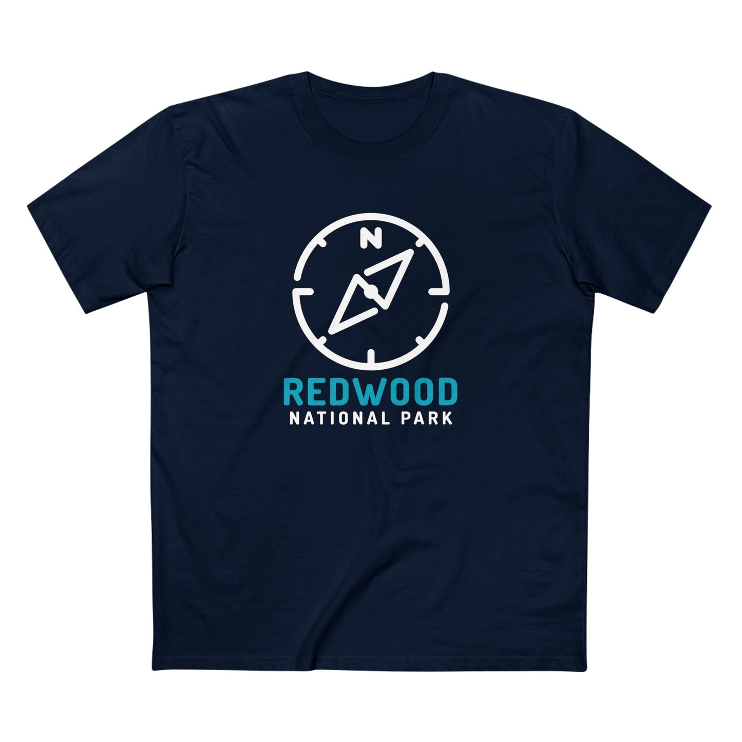 Redwood National Park T-Shirt Compass Design