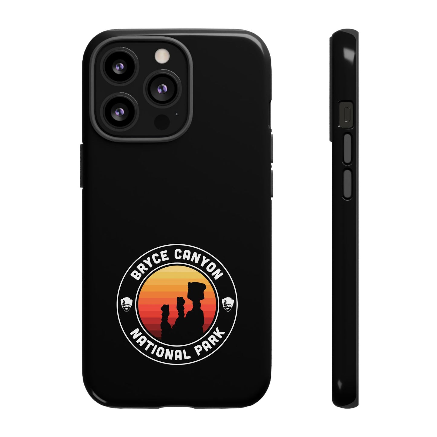 Bryce Canyon National Park Phone Case - Round Emblem Design