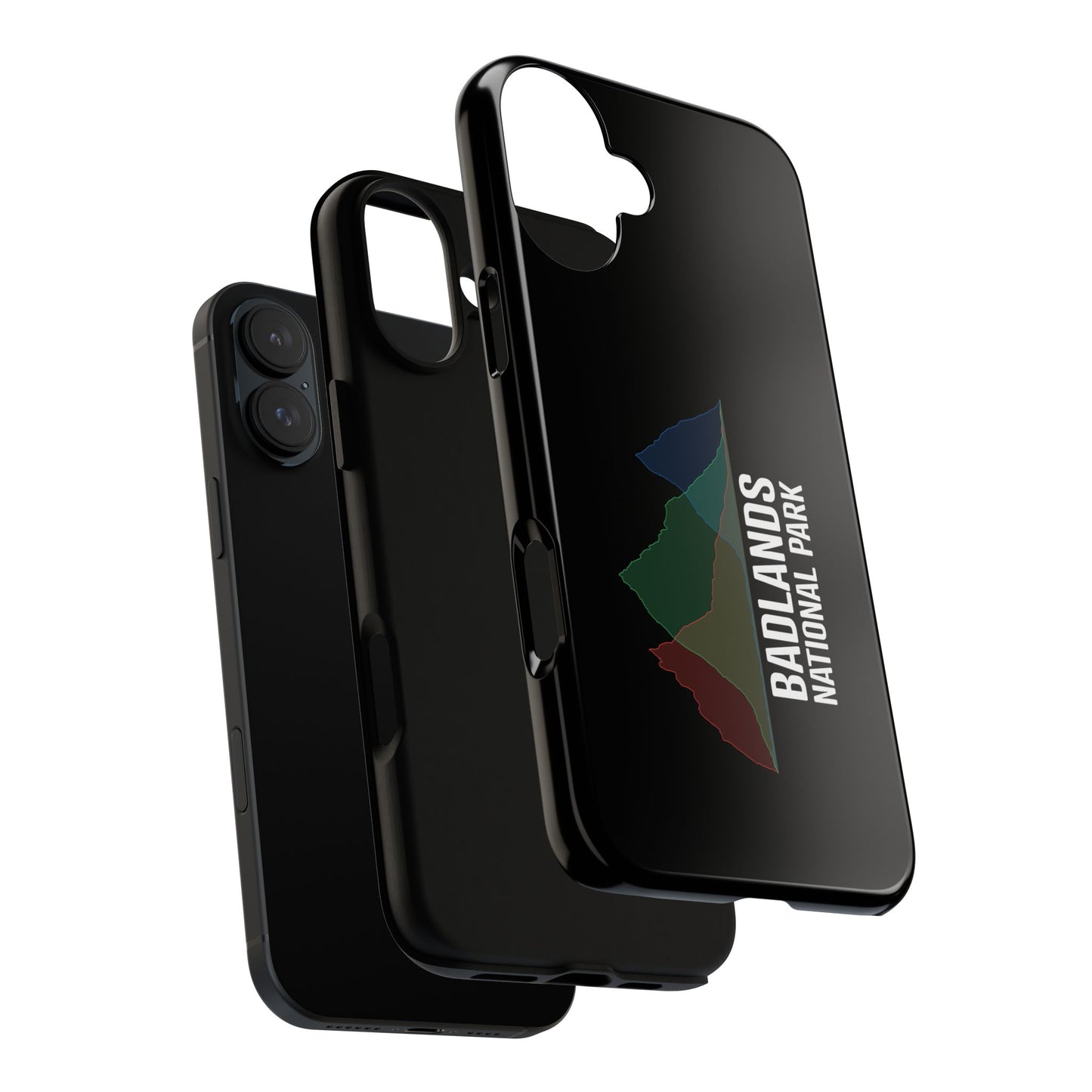 Badlands National Park Phone Case - Histogram Design