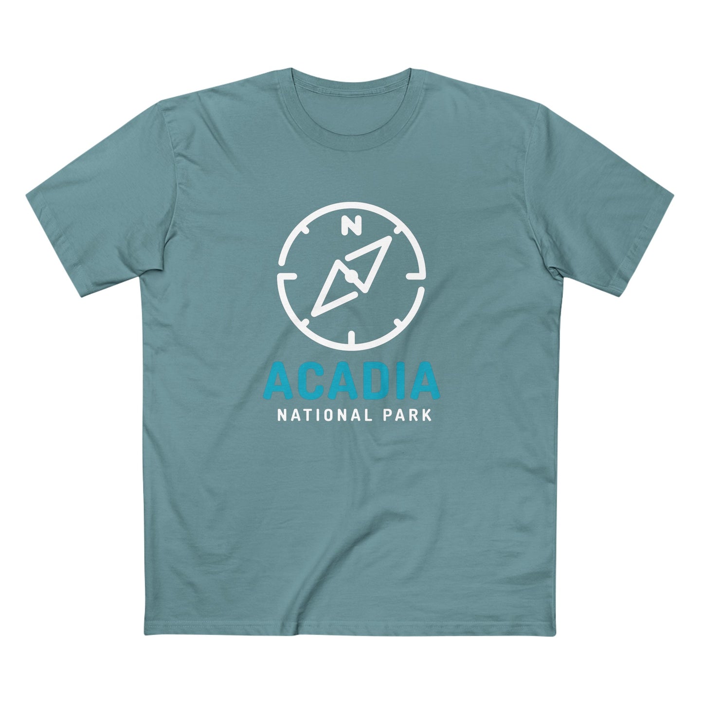 Acadia National Park T-Shirt Compass Design