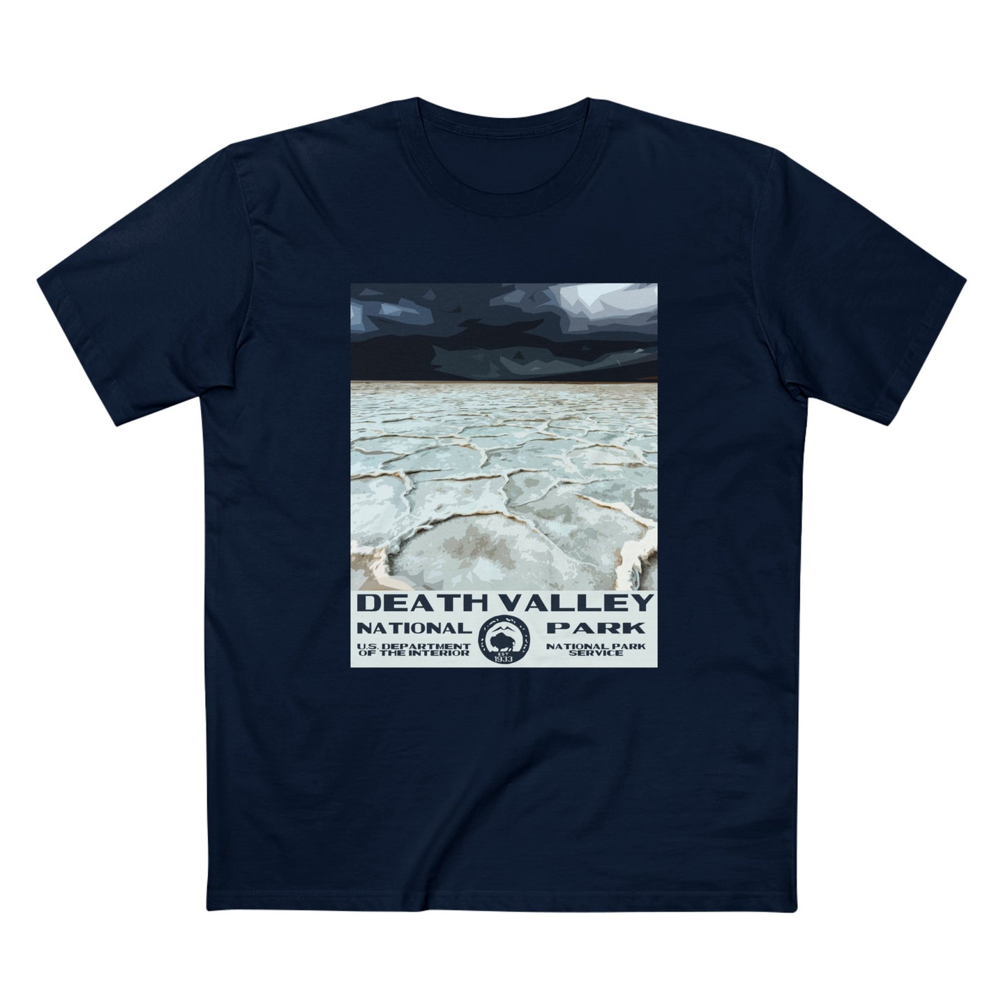 Death Valley National Park T-Shirt - Badwater Basin WPA