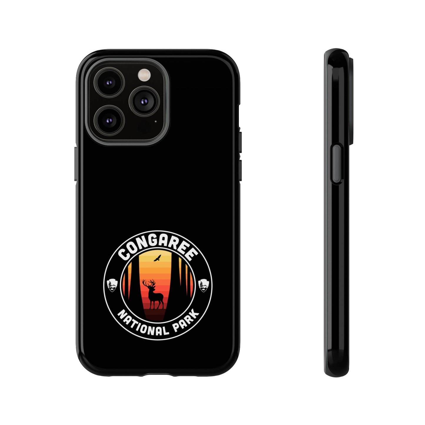 Congaree National Park Phone Case - Round Emblem Design