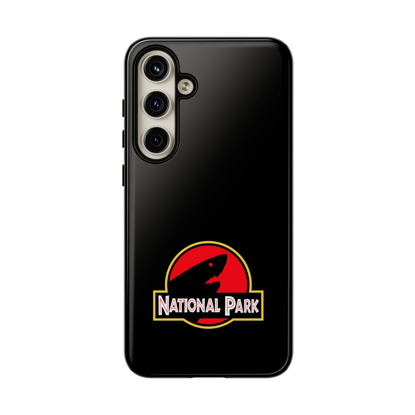 Shark National Park Phone Case - Parody Logo