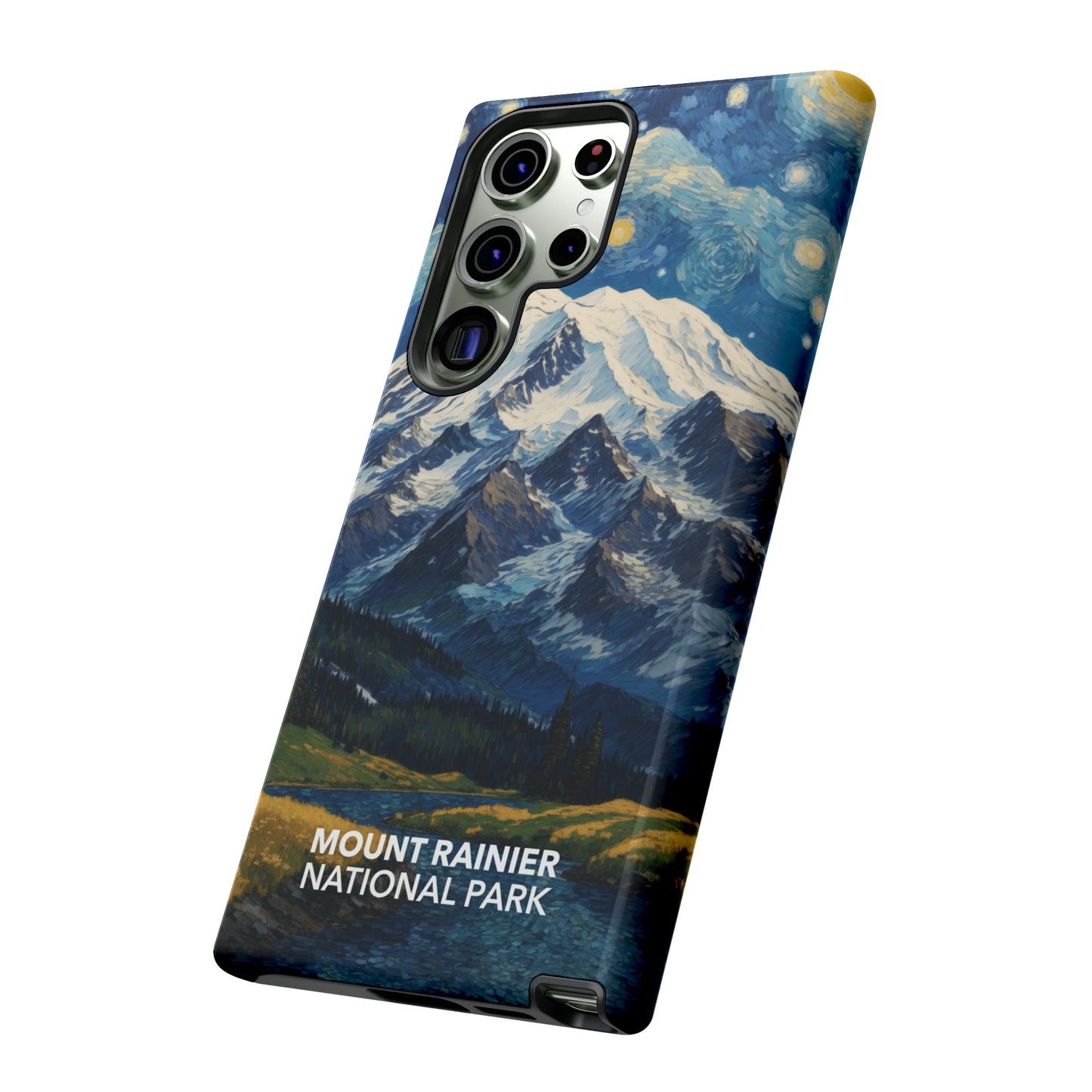 Mount Rainier National Park Phone Case - Starry Night