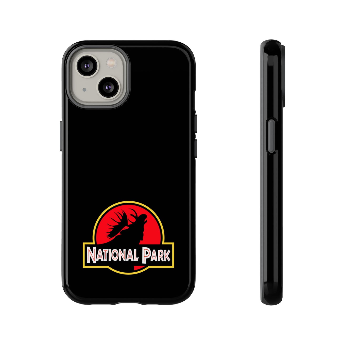 Moose National Park Phone Case - Parody Logo