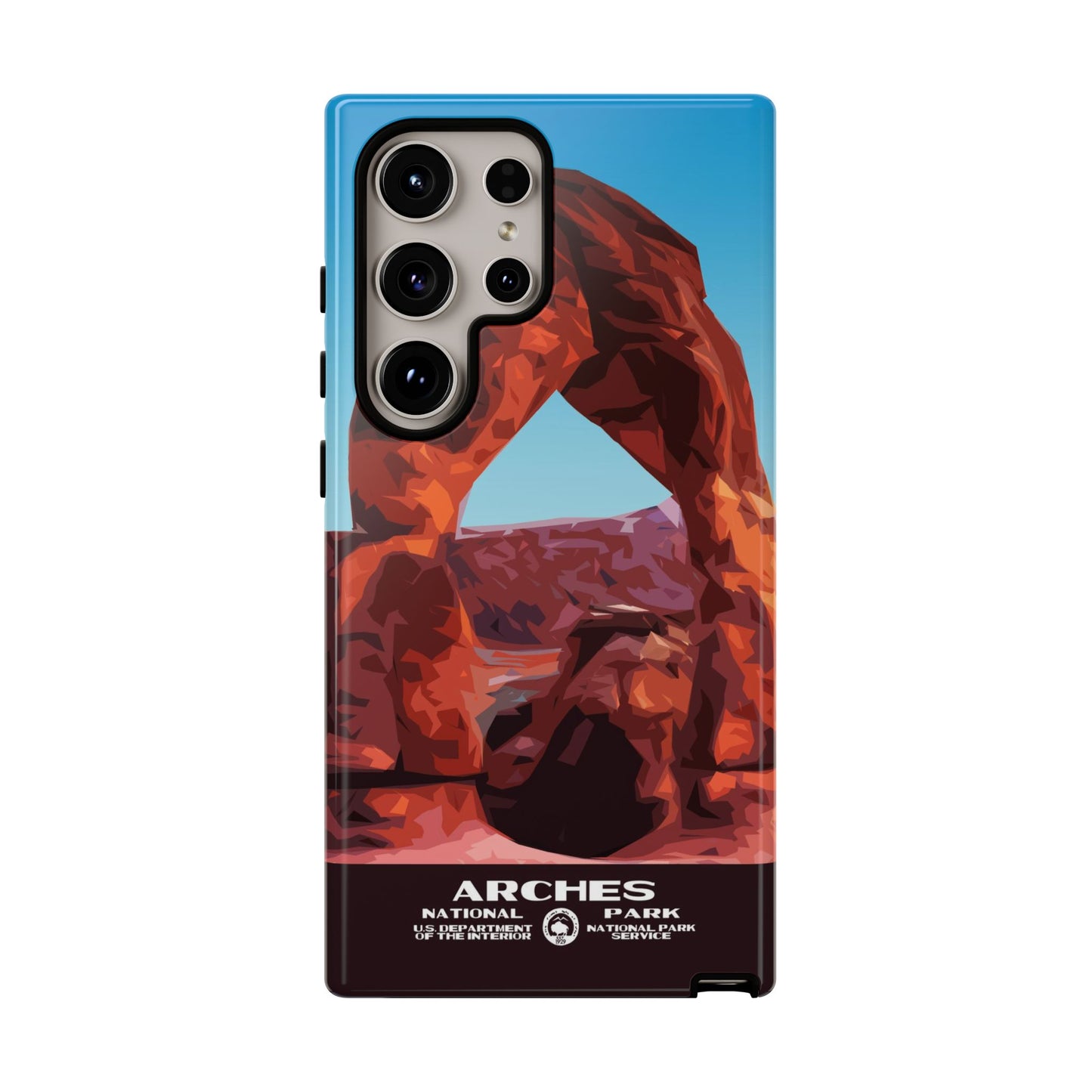 Arches National Park Phone Case - WPA Style