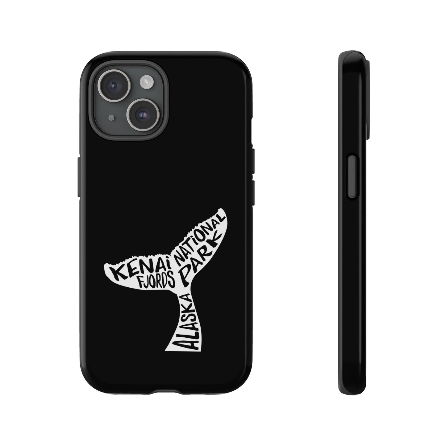 Kenai Fjords National Park Phone Case - Humpback Whale Tale Design