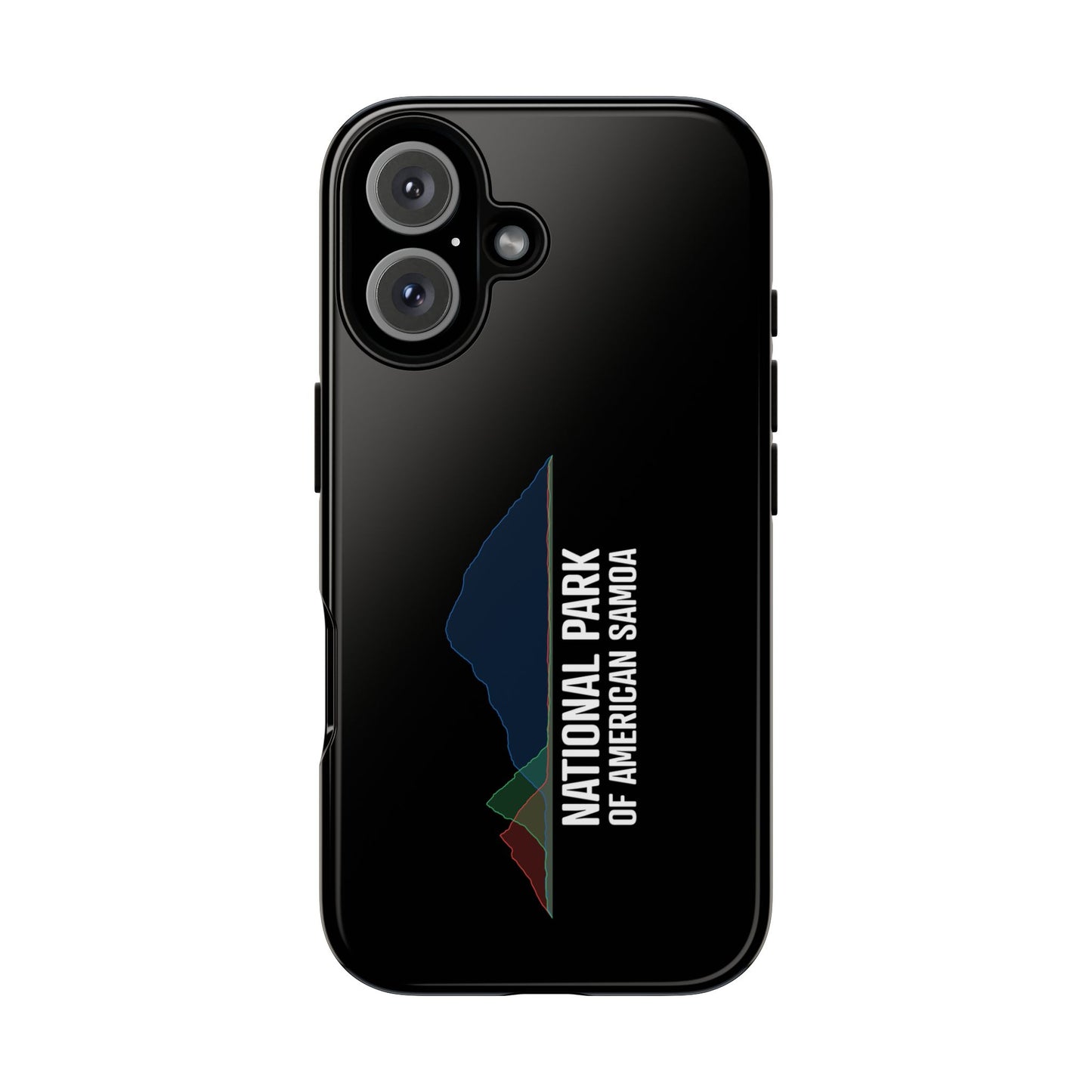 National Park of American Samoa Phone Case - Histogram Design