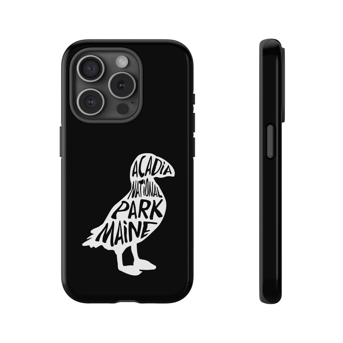 Acadia National Park Phone Case - Puffin Design