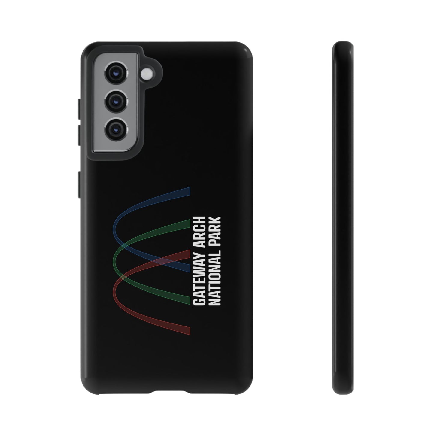 Gateway Arch National Park Phone Case - Histogram Design